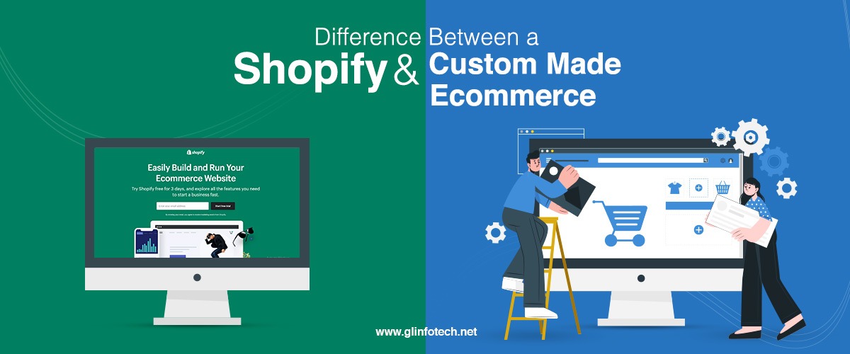 People changing some products on E-commerce Website