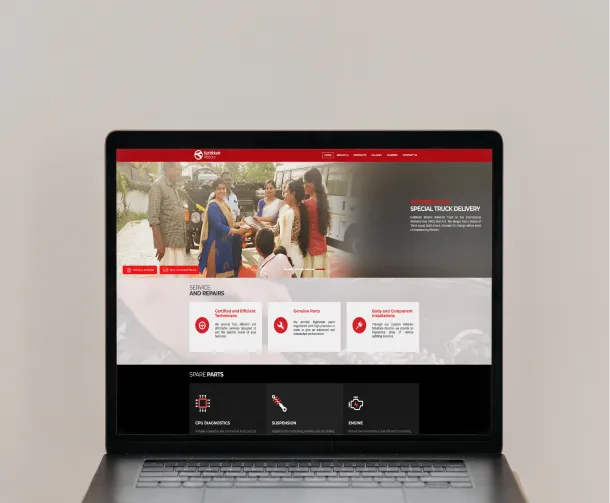 Building a strong digital presence for Kuttikkatt Motors, a trusted commercial vehicle dealership offering transport solutions.